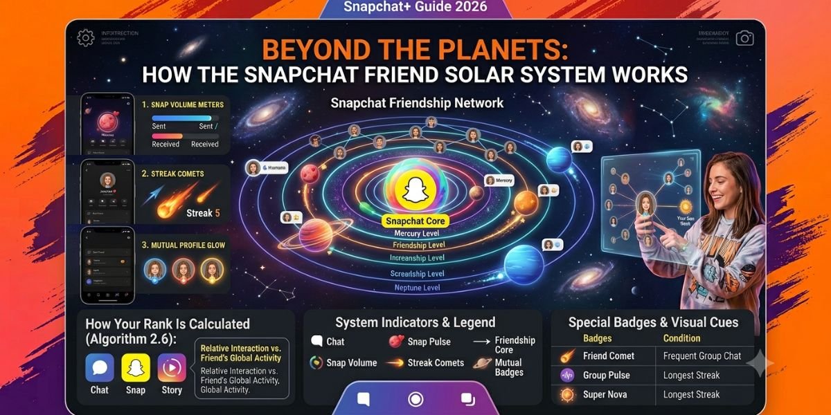 How the Snapchat Friend Solar System Works