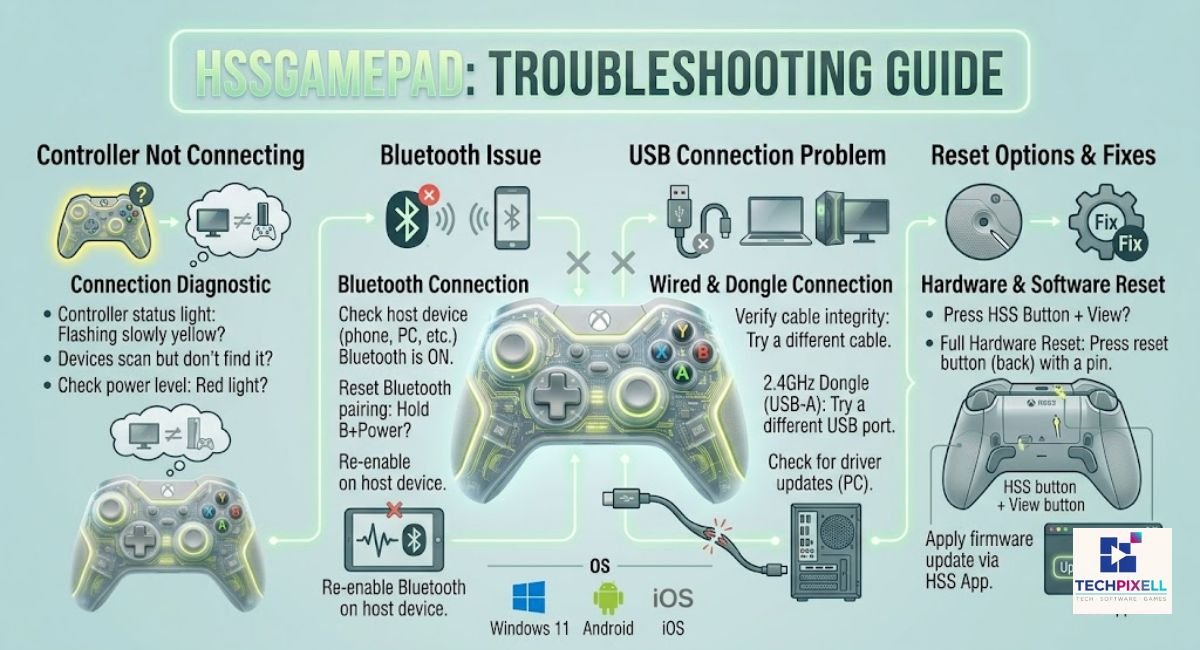 HSSGamepad Troubleshooting