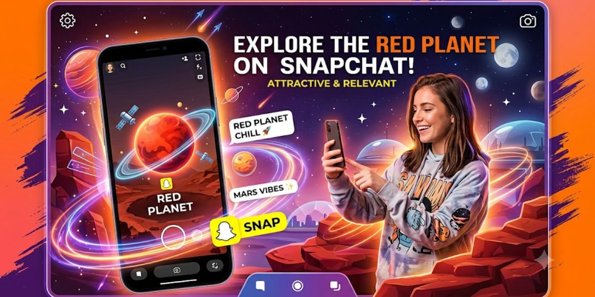 Red Planet on Snapchat