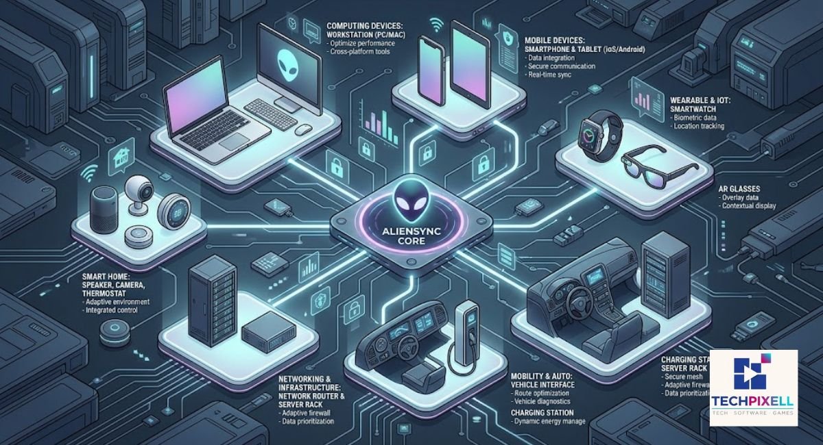 What AlienSync Covers, Device by Device