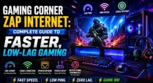 Gaming Corner Zap Internet: Complete Guide to Faster, Low-Lag Gaming