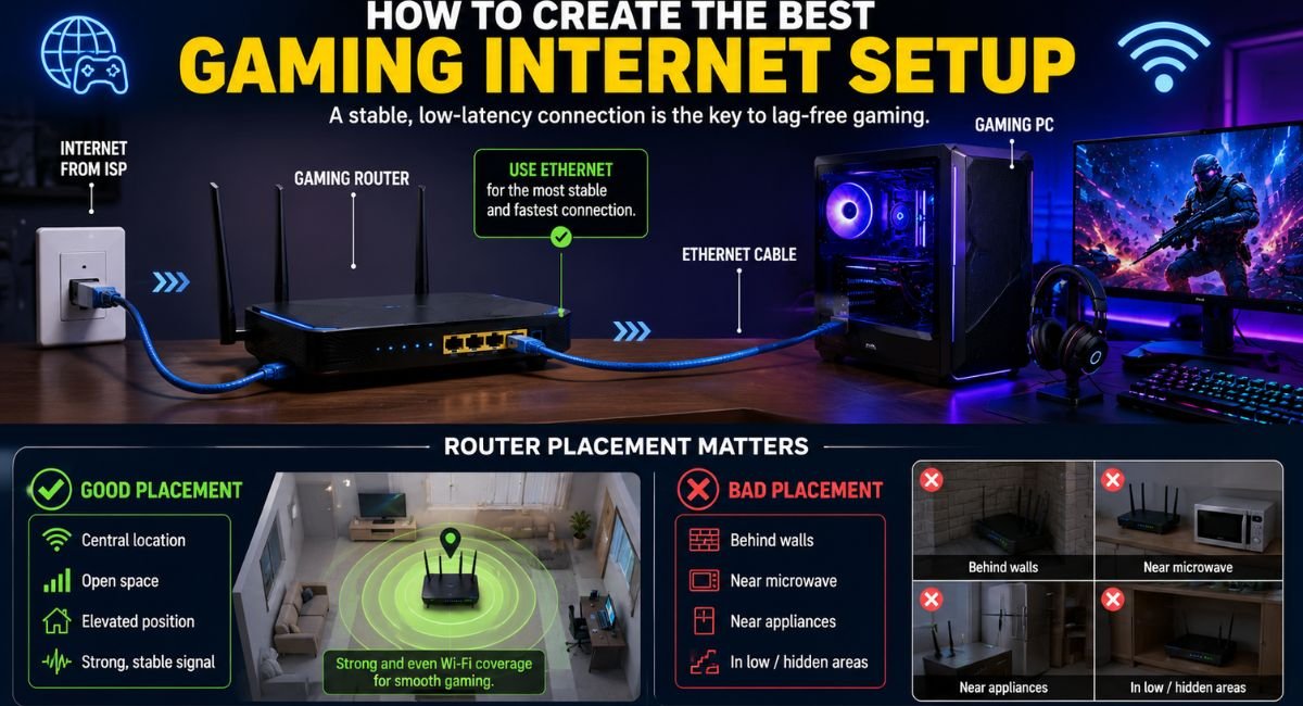 How to Create the Best Gaming Internet Setup